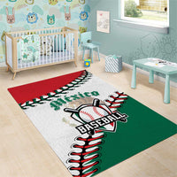 Baseball Mexico Area Rug Come On Mexican Team