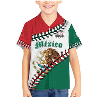 Custom Baseball Mexico Family Matching Mermaid Dress and Hawaiian Shirt Come On Mexican Team