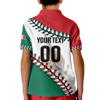 Custom Baseball Mexico Kid Polo Shirt Come On Mexican Team