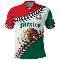 Custom Baseball Mexico Polo Shirt Come On Mexican Team
