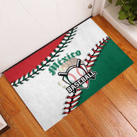 Baseball Mexico Rubber Doormat Come On Mexican Team