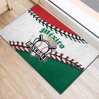 Baseball Mexico Rubber Doormat Come On Mexican Team
