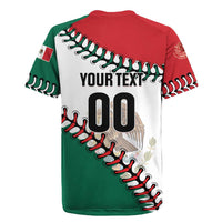 Custom Baseball Mexico Rugby Jersey Come On Mexican Team