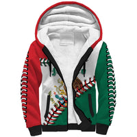Custom Baseball Mexico Sherpa Hoodie Come On Mexican Team