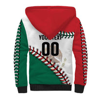 Custom Baseball Mexico Sherpa Hoodie Come On Mexican Team