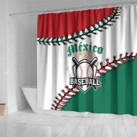 Baseball Mexico Shower Curtain Come On Mexican Team