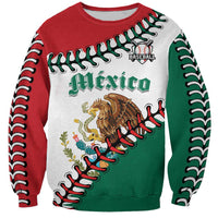 Custom Baseball Mexico Sweatshirt Come On Mexican Team