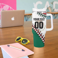 Custom Baseball Mexico Tumbler With Handle Come On Mexican Team
