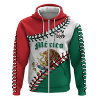 Custom Baseball Mexico Zip Hoodie Come On Mexican Team