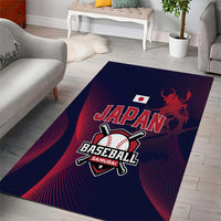 Baseball Japan Area Rug Japan Samurai Go Champions