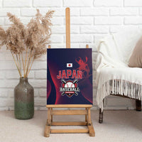 Baseball Japan Canvas Wall Art Japan Samurai Go Champions