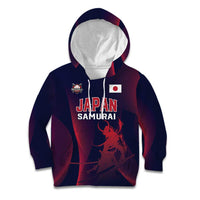 Custom Baseball Japan Kid Hoodie Japan Samurai Go Champions