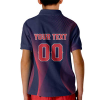 Custom Baseball Japan Kid Polo Shirt Japan Samurai Go Champions