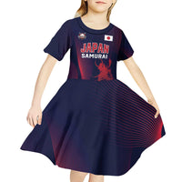 Custom Baseball Japan Kid Short Sleeve Dress Japan Samurai Go Champions