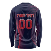 Custom Baseball Japan Long Sleeve Shirt Japan Samurai Go Champions