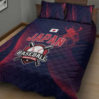 Baseball Japan Quilt Bed Set Japan Samurai Go Champions