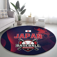 Baseball Japan Round Carpet Japan Samurai Go Champions