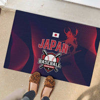 Baseball Japan Rubber Doormat Japan Samurai Go Champions
