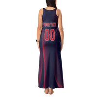 Custom Baseball Japan Tank Maxi Dress Japan Samurai Go Champions