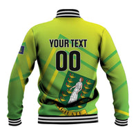 Custom British Virgin Islands Football Baseball Jacket Come On The Nature Boys