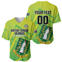 Custom British Virgin Islands Football Baseball Jersey Come On The Nature Boys