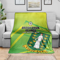 British Virgin Islands Football Blanket Come On The Nature Boys