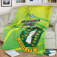 British Virgin Islands Football Blanket Come On The Nature Boys
