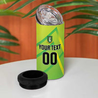 Custom British Virgin Islands Football 4 in 1 Can Cooler Tumbler Come On The Nature Boys