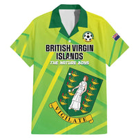 Custom British Virgin Islands Football Family Matching Mermaid Dress and Hawaiian Shirt Come On The Nature Boys