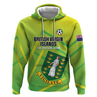 Custom British Virgin Islands Football Hoodie Come On The Nature Boys