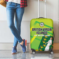 British Virgin Islands Football Luggage Cover Come On The Nature Boys