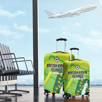 British Virgin Islands Football Luggage Cover Come On The Nature Boys