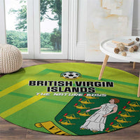 British Virgin Islands Football Round Carpet Come On The Nature Boys