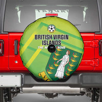 British Virgin Islands Football Spare Tire Cover Come On The Nature Boys