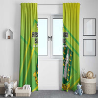 British Virgin Islands Football Window Curtain Come On The Nature Boys