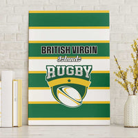 British Virgin Islands Rugby Canvas Wall Art Team BVI Go Champions