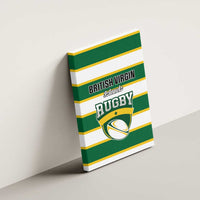 British Virgin Islands Rugby Canvas Wall Art Team BVI Go Champions