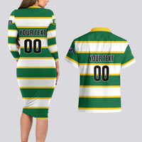 Custom British Virgin Islands Rugby Couples Matching Long Sleeve Bodycon Dress and Hawaiian Shirt Team BVI Go Champions