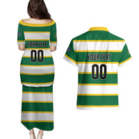 Custom British Virgin Islands Rugby Couples Matching Puletasi and Hawaiian Shirt Team BVI Go Champions