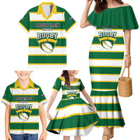 Custom British Virgin Islands Rugby Family Matching Mermaid Dress and Hawaiian Shirt Team BVI Go Champions