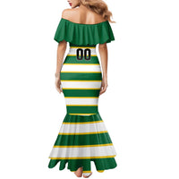 Custom British Virgin Islands Rugby Family Matching Mermaid Dress and Hawaiian Shirt Team BVI Go Champions