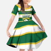 Custom British Virgin Islands Rugby Family Matching Summer Maxi Dress and Hawaiian Shirt Team BVI Go Champions