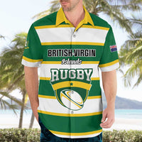 Custom British Virgin Islands Rugby Hawaiian Shirt Team BVI Go Champions