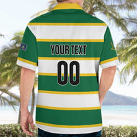Custom British Virgin Islands Rugby Hawaiian Shirt Team BVI Go Champions