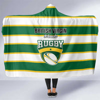 British Virgin Islands Rugby Hooded Blanket Team BVI Go Champions