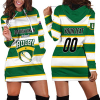 Custom British Virgin Islands Rugby Hoodie Dress Team BVI Go Champions