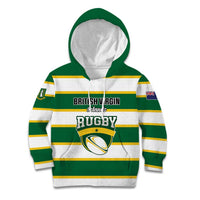 Custom British Virgin Islands Rugby Kid Hoodie Team BVI Go Champions