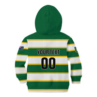 Custom British Virgin Islands Rugby Kid Hoodie Team BVI Go Champions