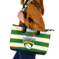 British Virgin Islands Rugby Leather Tote Bag Team BVI Go Champions