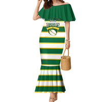 Custom British Virgin Islands Rugby Mermaid Dress Team BVI Go Champions